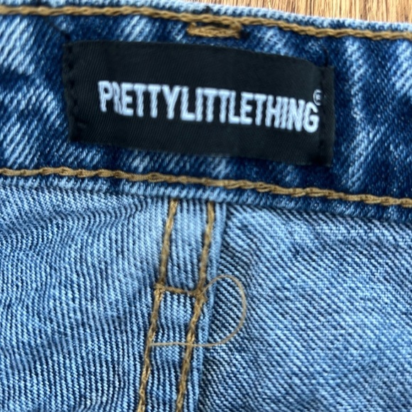 Pretty little thing jeans 80's inspired. Women's size UK 10 - Picture 8 of 14